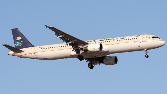HZ-ASM:Airbus A321:Saudia